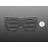 Adafruit LED Glasses Front Panel - 116 RGB LEDs with I2C Driver - STEMMA QT / Qwiic