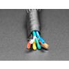 ChromaTek Rugged Metal Pushbutton - 19mm 5V NeoPixel Momentary - 19-B-M-F1