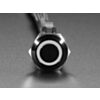 ChromaTek 19mm Rugged Latching Metal Pushbutton with NeoPixel - 19-B-L-F1