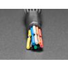 ChromaTek 19mm Rugged Latching Metal Pushbutton with NeoPixel - 19-B-L-F1