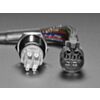 ChromaTek 19mm Rugged Latching Metal Pushbutton with NeoPixel - 19-B-L-F1