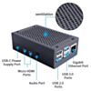 Aluminium Raspberry Pi 4 Case - Black
