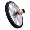 Silicone Tire Pair for 80×10mm/90×10mm Pololu Wheels