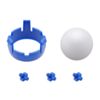 Romi Chassis Ball Caster Kit - Red
