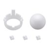 Romi Chassis Ball Caster Kit - Black