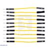 Premium Jumper Wire 10-Pack M-F 2" Yellow