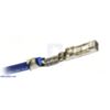 Wires with Pre-Crimped Terminals 10-Pack M-F 1" Black