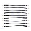 Premium Jumper Wire 10-Pack M-M 2" Black