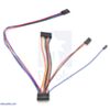 Wires with Pre-Crimped Terminals 10-Pack F-F 3" Black