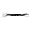 Wires with Pre-Crimped Terminals 10-Pack M-F 3" Black