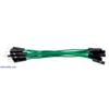 Premium Jumper Wire 10-Pack M-F 3" Green