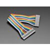 2.54mm 0.1" Pitch 20-pin Jumper Cable - 20cm long