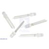 T1-3/4 (5mm) RGB LED with Diffused Lens (5-pack)