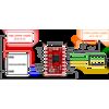 MP6500 Stepper Motor Driver Carrier, Potentiometer Current Control (Header Pins Soldered)