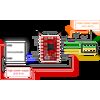 MP6500 Stepper Motor Driver Carrier, Potentiometer Current Control (Header Pins Soldered)