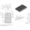 Pololu 400-Point Breadboard with Mounting Holes