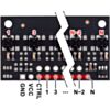 QTRX-MD-06RC Reflectance Sensor Array: 6-Channel, 8mm Pitch, RC Output, Low Current
