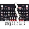 QTR-MD-05RC Reflectance Sensor Array: 5-Channel, 8mm Pitch, RC Output