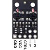 QTRX-MD-02A Reflectance Sensor Array: 2-Channel, 8mm Pitch, Analog Output, Low Current