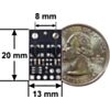 QTRX-MD-02RC Reflectance Sensor Array: 2-Channel, 8mm Pitch, RC Output, Low Current