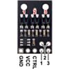 QTR-HD-03RC Reflectance Sensor Array: 3-Channel, 4mm Pitch, RC Output