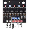 QTRX-HD-05RC Reflectance Sensor Array: 5-Channel, 4mm Pitch, RC Output, Low Current