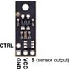 QTR-MD-01A Reflectance Sensor: 1-Channel, 7.5mm Wide, Analog Output