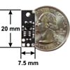 QTRXL-MD-01A Reflectance Sensor: 1-Channel, 7.5mm Wide, Analog Output, Long Range