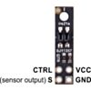 QTR-HD-01A Reflectance Sensor: 1-Channel, 5mm Wide, Analog Output