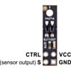 QTR-HD-01RC Reflectance Sensor: 1-Channel, 5mm Wide, RC Output