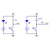 QTRX-MD-04A Reflectance Sensor Array: 4-Channel, 8mm Pitch, Analog Output, Low Current