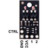 QTR-HD-02RC Reflectance Sensor Array: 2-Channel, 4mm Pitch, RC Output