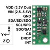 LIS3MDL 3-Axis Magnetometer Carrier with Voltage Regulator
