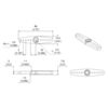 Metal Servo Horn for FEETECH Giant Servo FT5335M