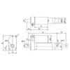 Glideforce LACT12-12V-10 Light-Duty Linear Actuator: 25kgf, 12" Stroke (11.8" Usable), 1.1"/s, 12V