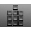 Black Kailh CHOC Slim Key Caps x 10 pack