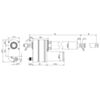 Glideforce LACT4-500APL Industrial-Duty Linear Actuator with Acme Drive and Feedback: 250kgf, 4" Stroke (3.5" Usable), 0.66"/s, 12V