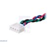Stepper Motor with 38cm Lead Screw: Bipolar, 200 Steps/Rev, 42×38mm, 2.8V, 1.7 A/Phase