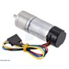 9.7:1 Metal Gearmotor 25Dx63L mm MP 12V with 48 CPR Encoder