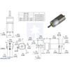 391:1 Metal Gearmotor 20Dx46L mm 6V CB with Extended Motor Shaft