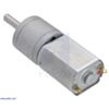 250:1 Metal Gearmotor 20Dx46L mm 6V CB with Extended Motor Shaft