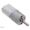 156:1 Metal Gearmotor 20Dx44L mm 12V CB with Extended Motor Shaft