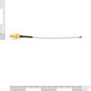 Interface Cable RP-SMA to U.FL (WRL-00662) Image 2