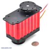 Torxis servo with quarter for size reference. (SKU: POLOLU-1390 Image 2)