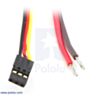 Torxis servo signal and power connections. (SKU: POLOLU-1390 Image 7)