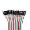 ModMyPi RPi Premium Jumper Wires 40pk (Male/Male) 100mm