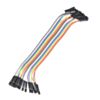 Jumper Wires - Connected 6" (F/F, 20 pack)