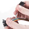 Jumper Wires - Connected 6 inch (F/F 20 pack) (PRT-12796) Image 2