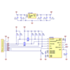 Schematic of the L3GD20H 3-axis gyro carrier with voltage regulator. (SKU: POLOLU-2129 Image 6)