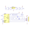 LSM303D 3D Compass and Accelerometer Carrier with Voltage Regulator schematic diagram. (SKU: POLOLU-2127 Image 6)